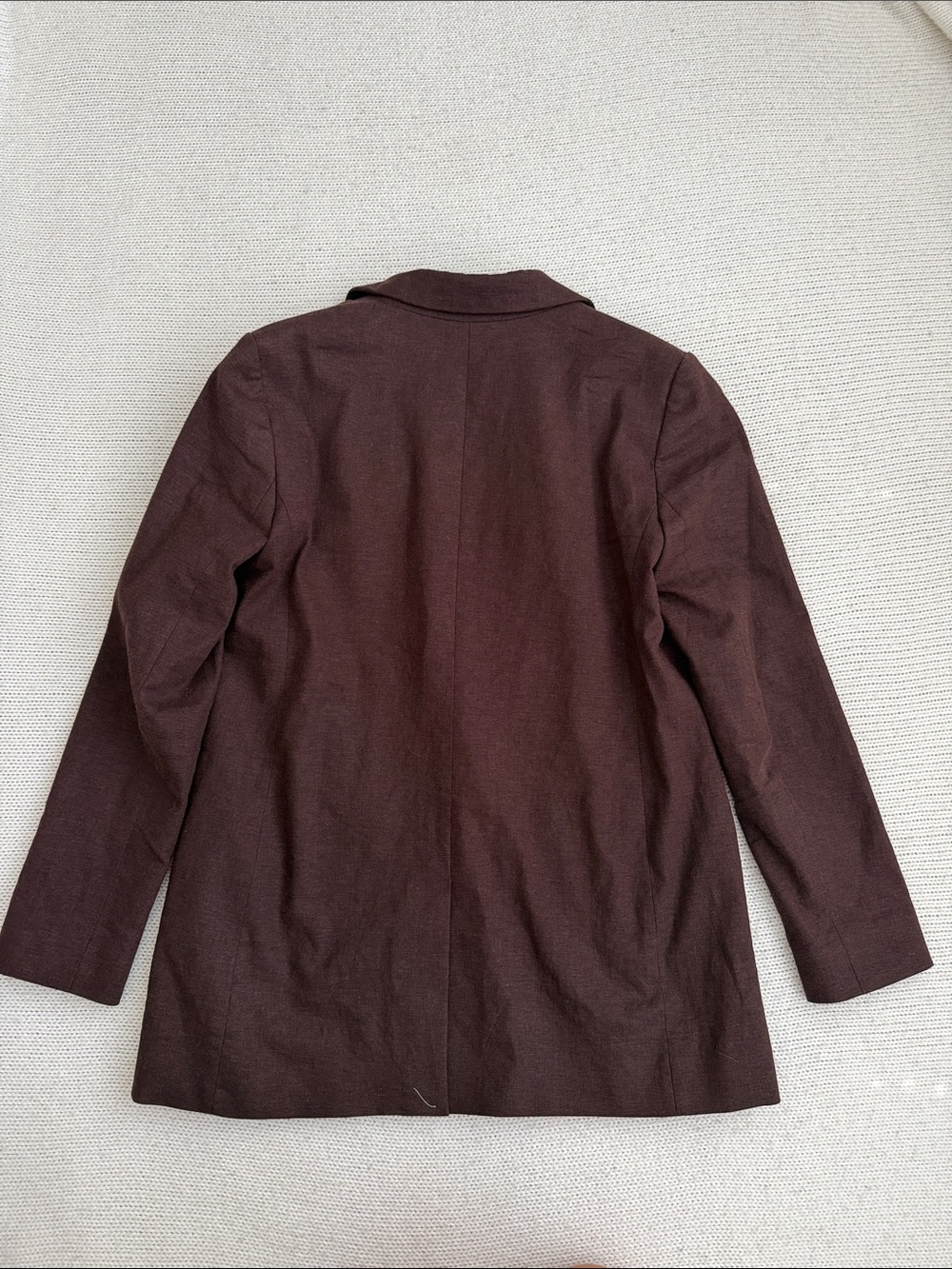 Express Linen Blazer Brown Size Small - Picture 7 of 7